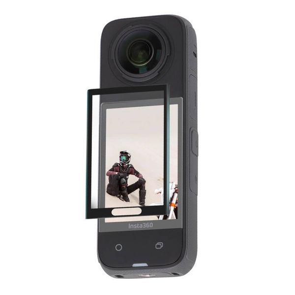 2 Sätze Sunnylife gehärtetes Glas für Insta360 X4