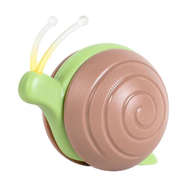 Interaktives Katzenspielzeug Cheerble Wicked Snail (braun)