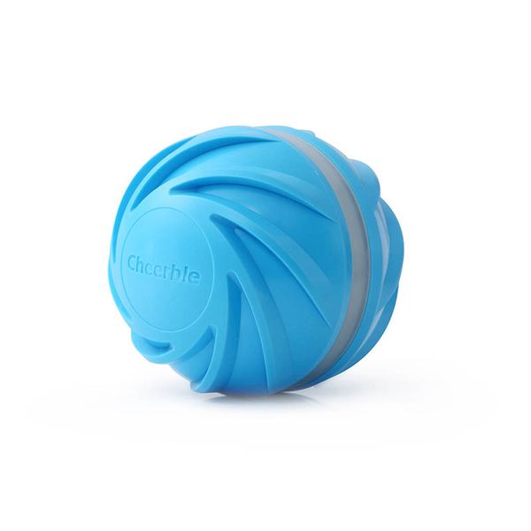 Interaktiver Ball für Hunde und Katzen Cheerble W1 (Cyclone-Version) (Blau)