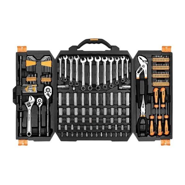 Deko Tools DKMT192 Handwerkzeug-Set, 192-teilig